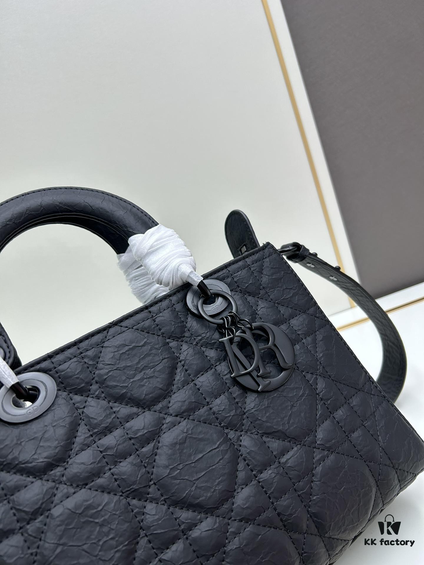 Large 29cm Dior Dior Lady Bag Large Size [Horizontal Version]