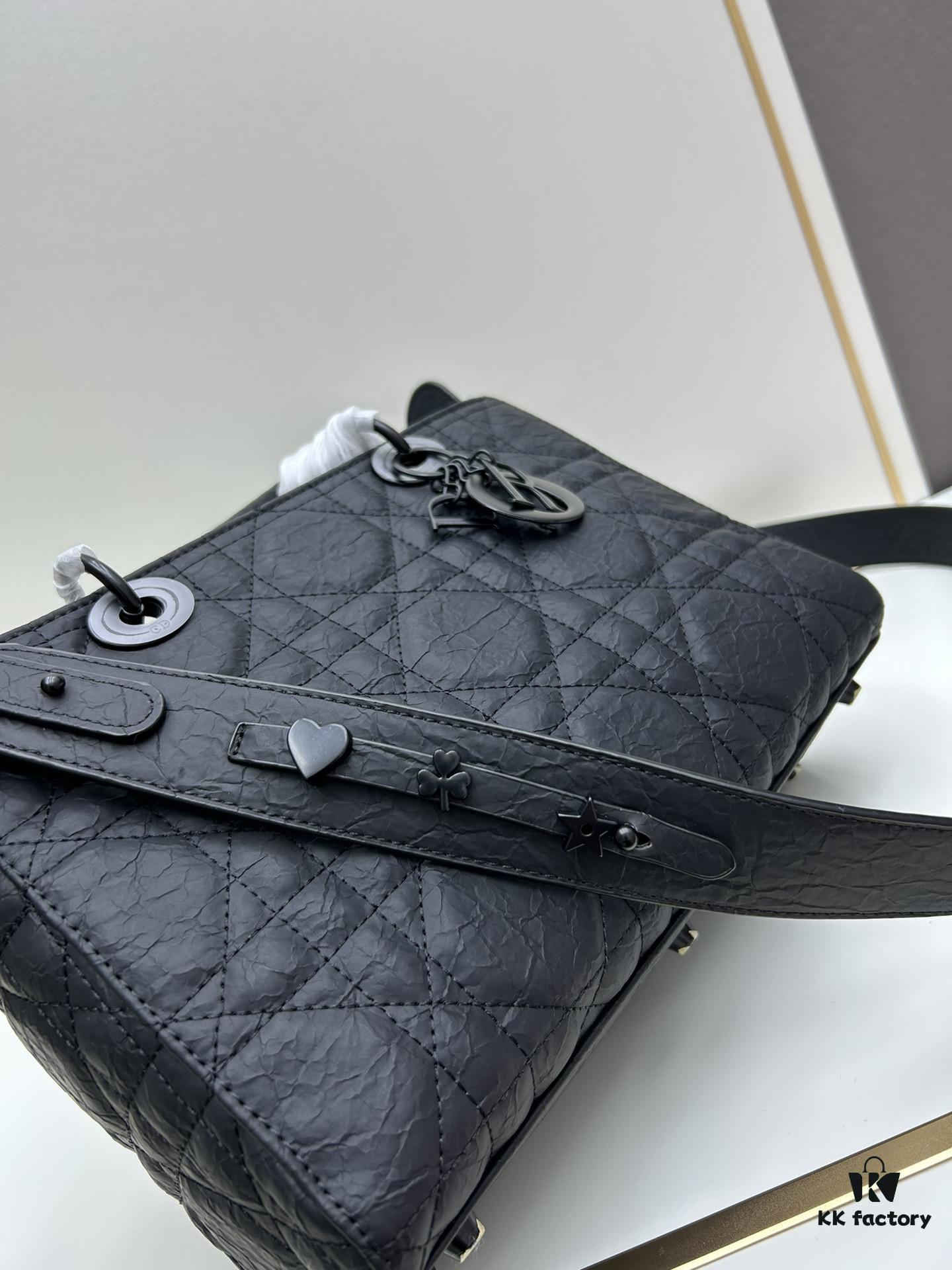 Large 29cm Dior Dior Lady Bag Large Size [Horizontal Version]