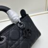 Dior Lady D-Sire My ABCDior Small Crossbody Bag in Black Quilted Calfskin