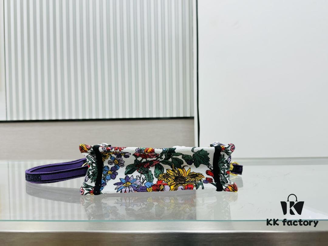 Sunflower, Super Mini with Shoulder Strap DIOR Book Tote 24 Spring/Summer New Arrival