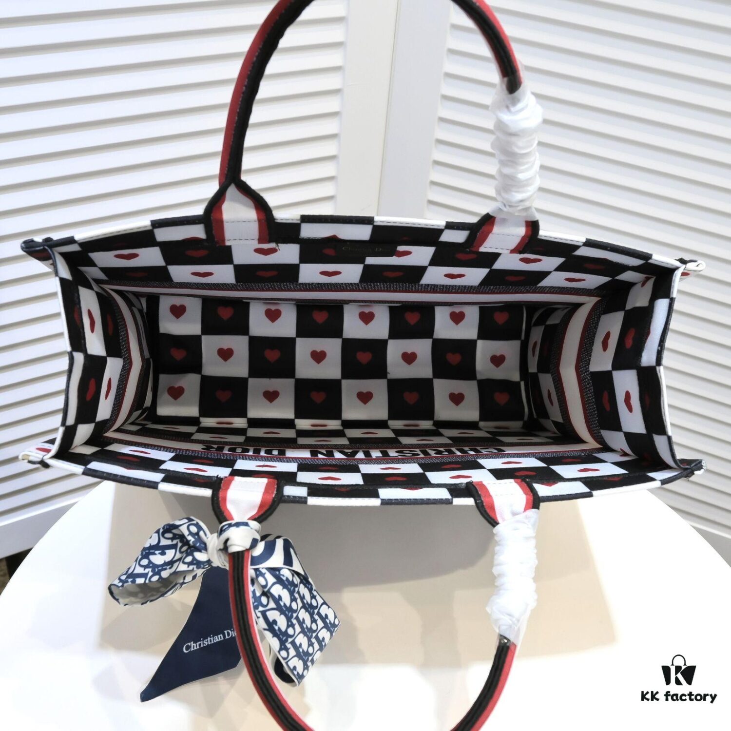 Large Size 🔥 Embroidered Edge Dior Shopping Tote Bag! Counter Version! Limited Edition, Celebrity Style, Imported Fabric, High-End Quality, Fits Counter Inspection, Extra Large Capacity, Perfect for Outings