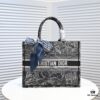 Dior Small Shopping Bag with Silk Scarf, Edged Design - New Arrival from Dior Counter, Limited Edition, Celebrity Style