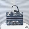 Dior Small Shopping Bag with Silk Scarf, Edged Design - New Arrival from Dior Counter, Limited Edition, Celebrity Style