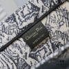 Large DIOR Dior Store New Shopping Bag with Scarf, Embroidered Edging, Limited Edition, Celebrity Style, High-End Quality