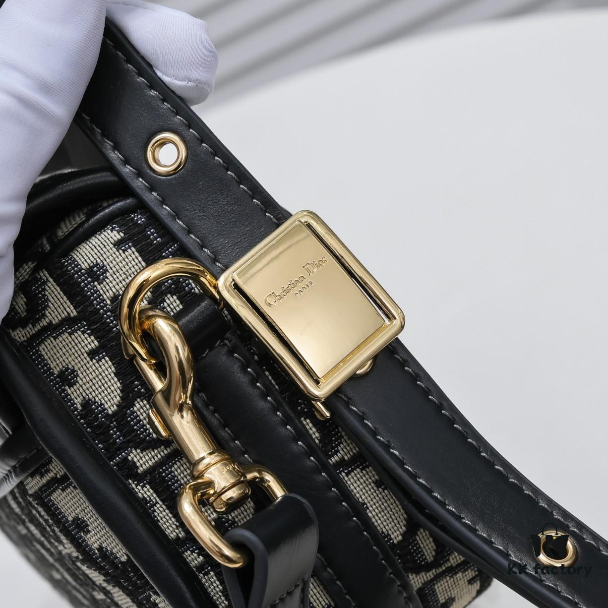 Dior Bobby Small Tote 2020 Pre-Fall Collection, Vintage-Look Monogram Pattern, Sturdy Structure with Aged Hardware