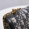 DIOR OBLIQUE Flap Handheld Bag with Chain Detail