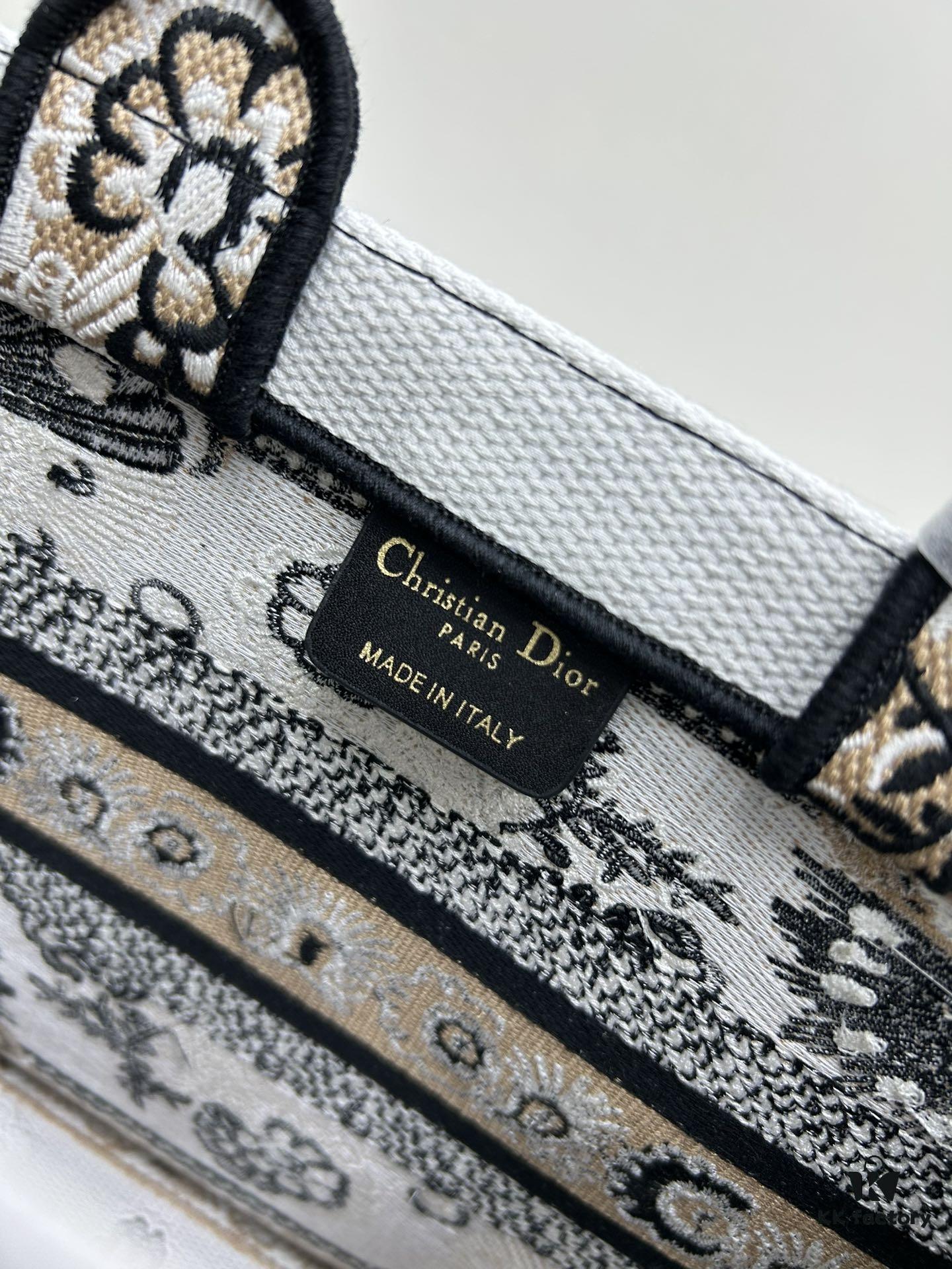 Book Tote Bag with Embroidered Small Size 26.5cm