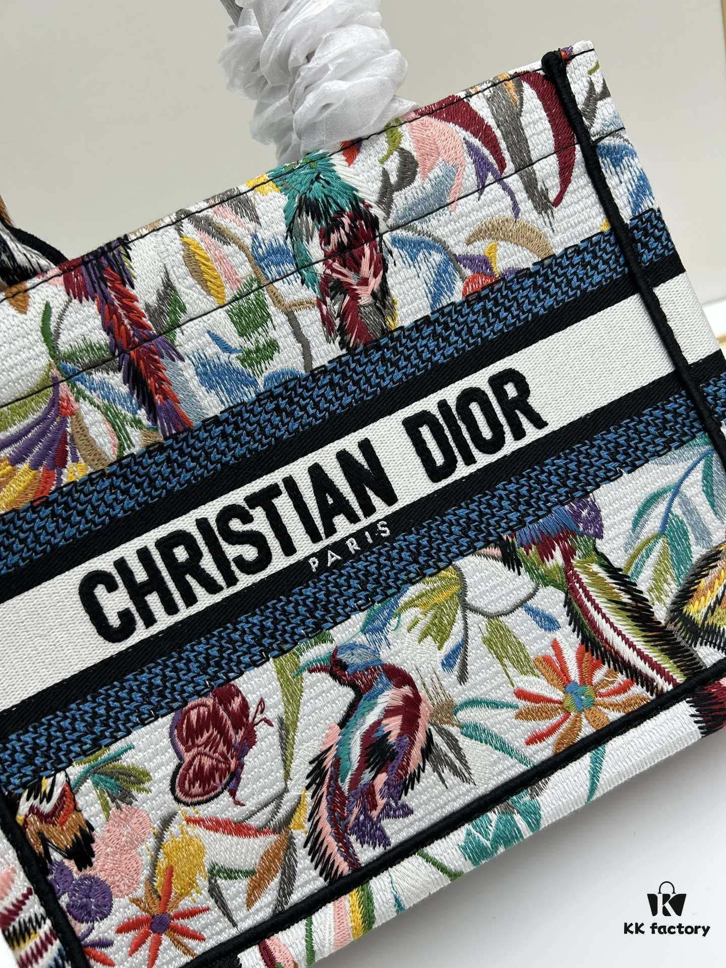 Book Tote Bag with Embroidered Small Size 26.5cm