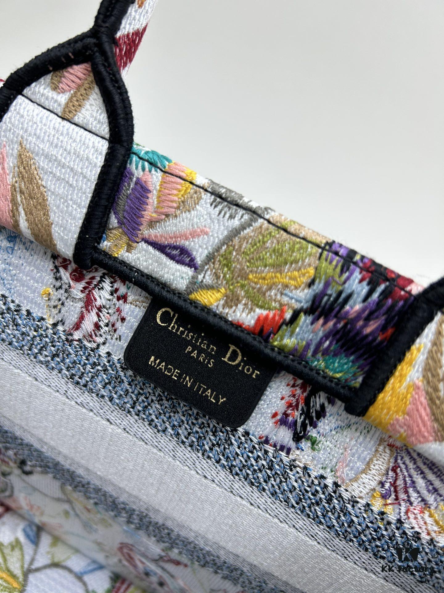 Book Tote Bag with Embroidered Small Size 26.5cm