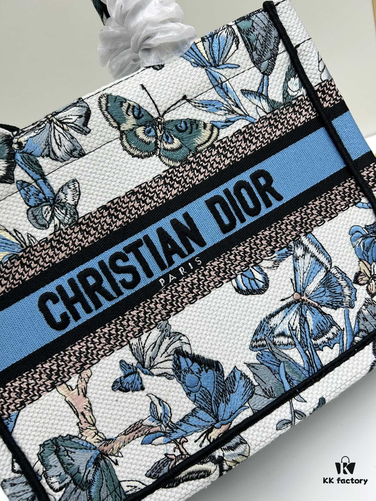 Book Tote Bag with Embroidered Small Size 26.5cm