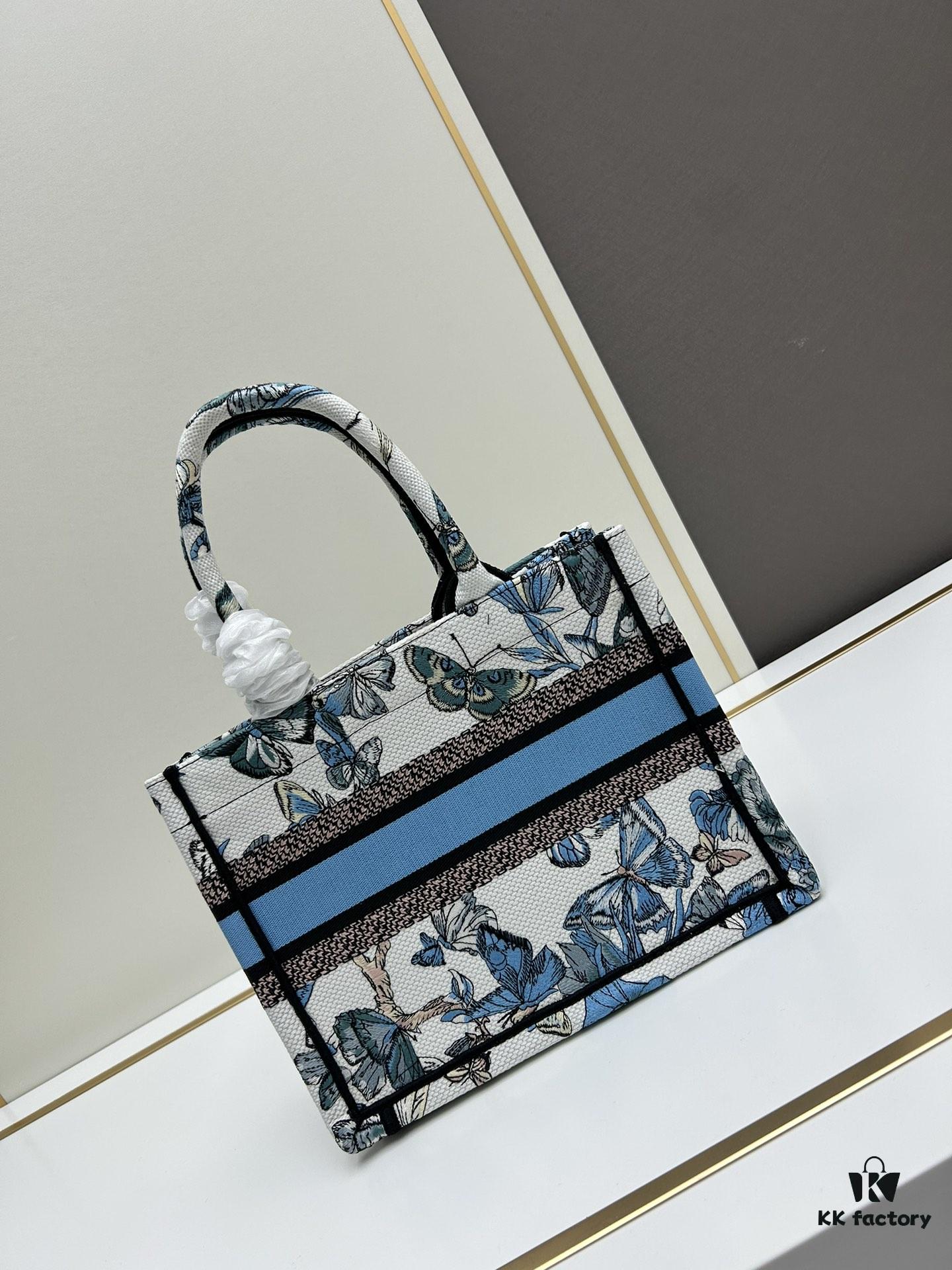 Book Tote Bag with Embroidered Small Size 26.5cm