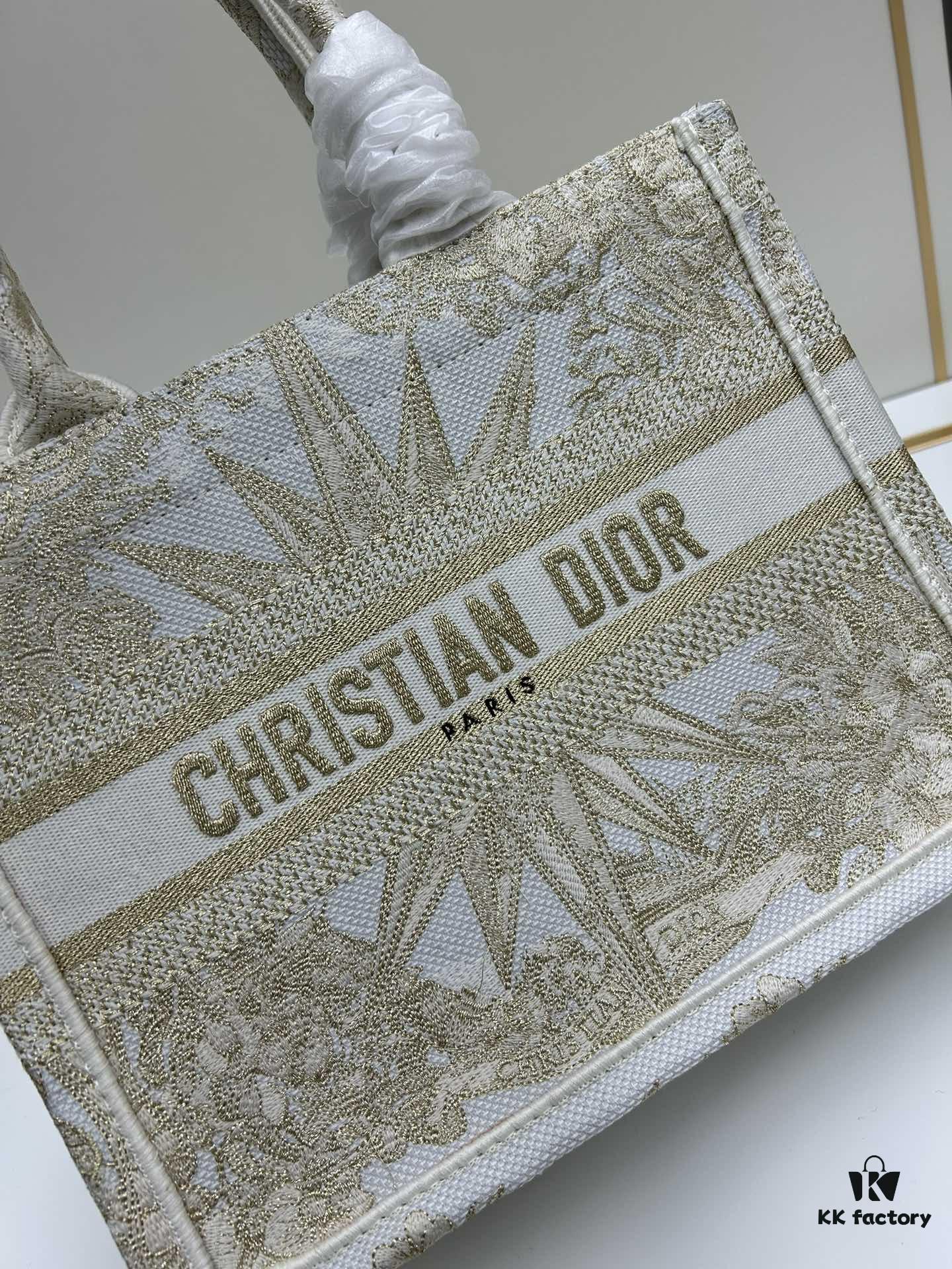 Book Tote Bag with Embroidered Small Size 26.5cm