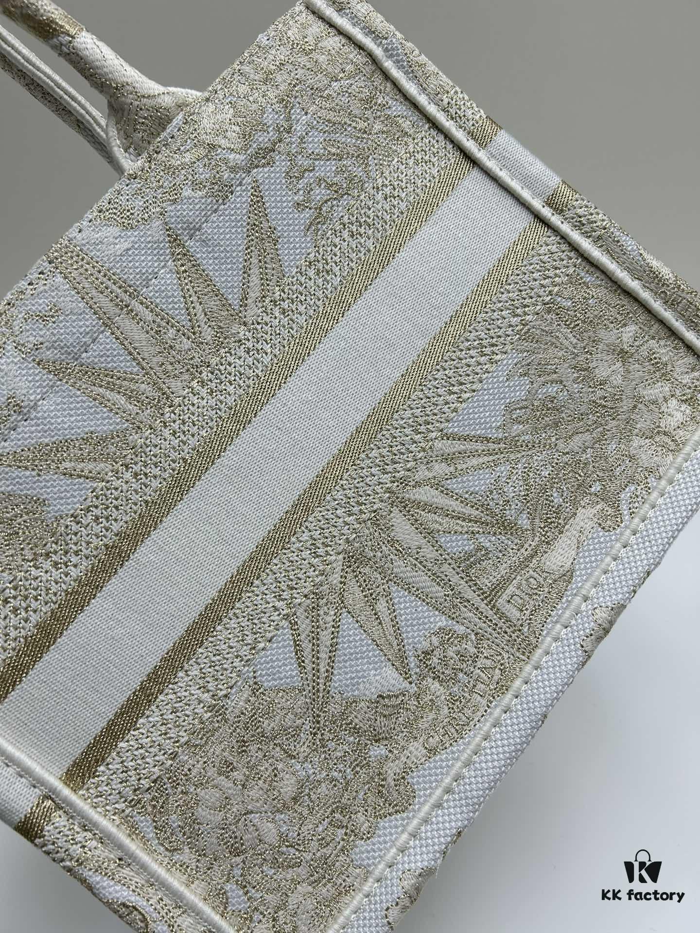 Book Tote Bag with Embroidered Small Size 26.5cm