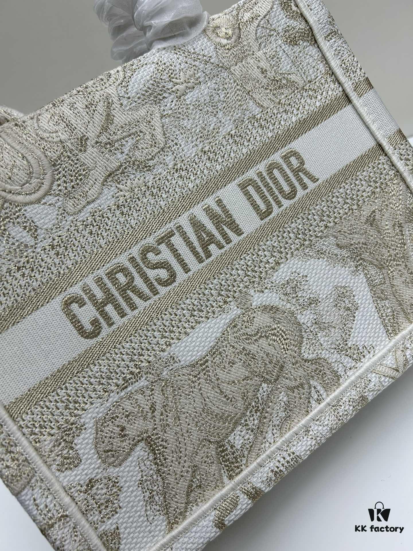 Book Tote Bag with Embroidered Small Size 26.5cm