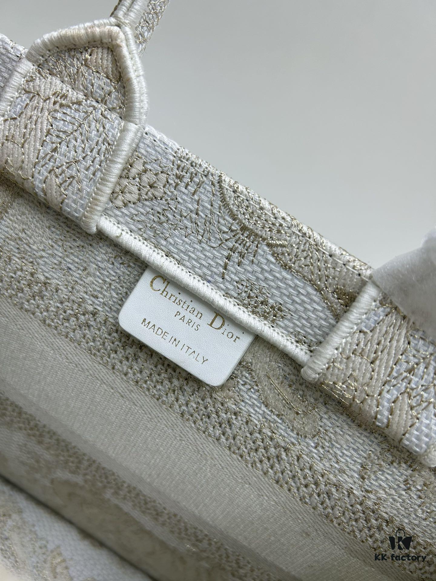 Book Tote Bag with Embroidered Small Size 26.5cm