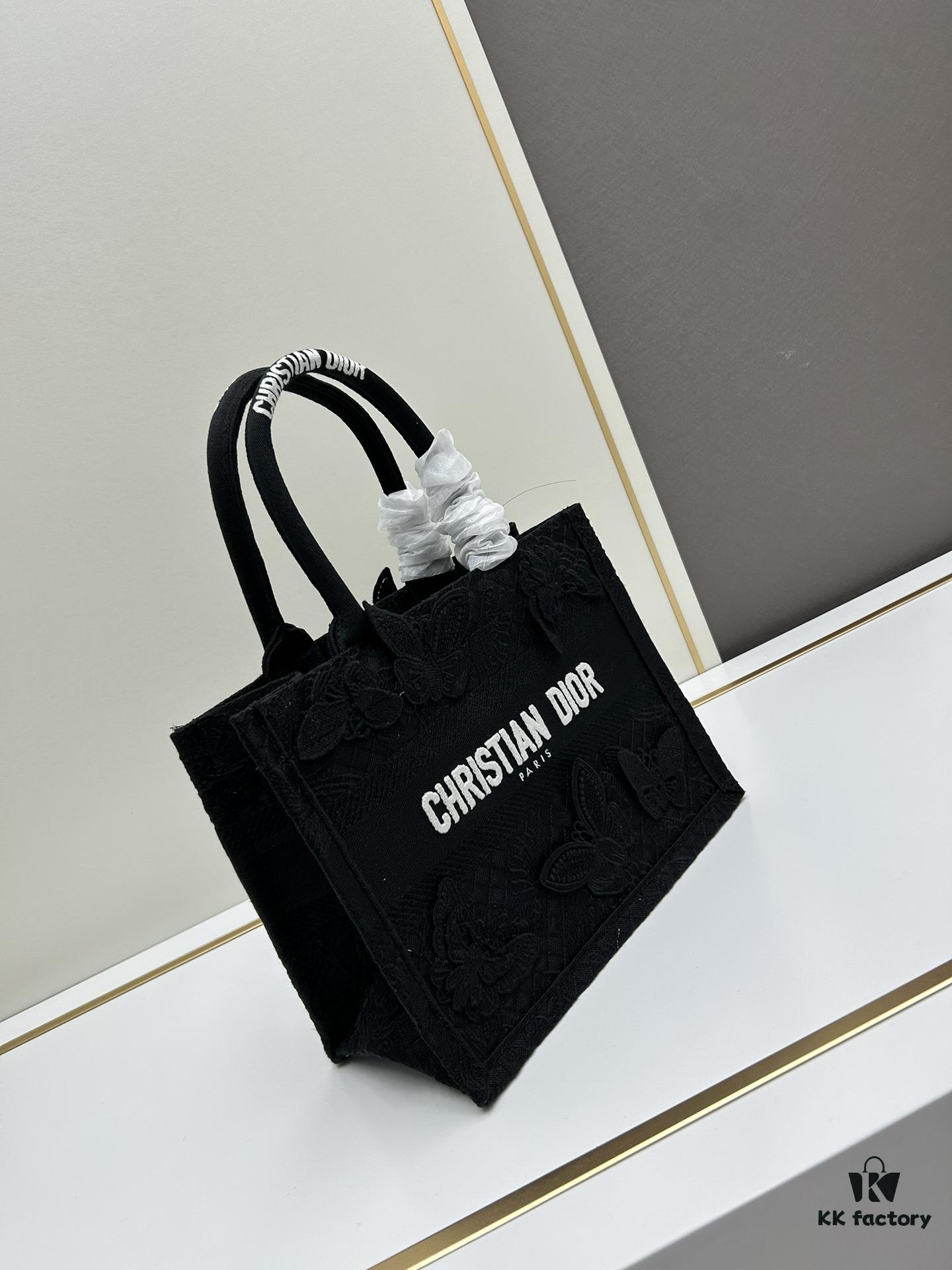 Book Tote Bag with Embroidered Small Size 26.5cm