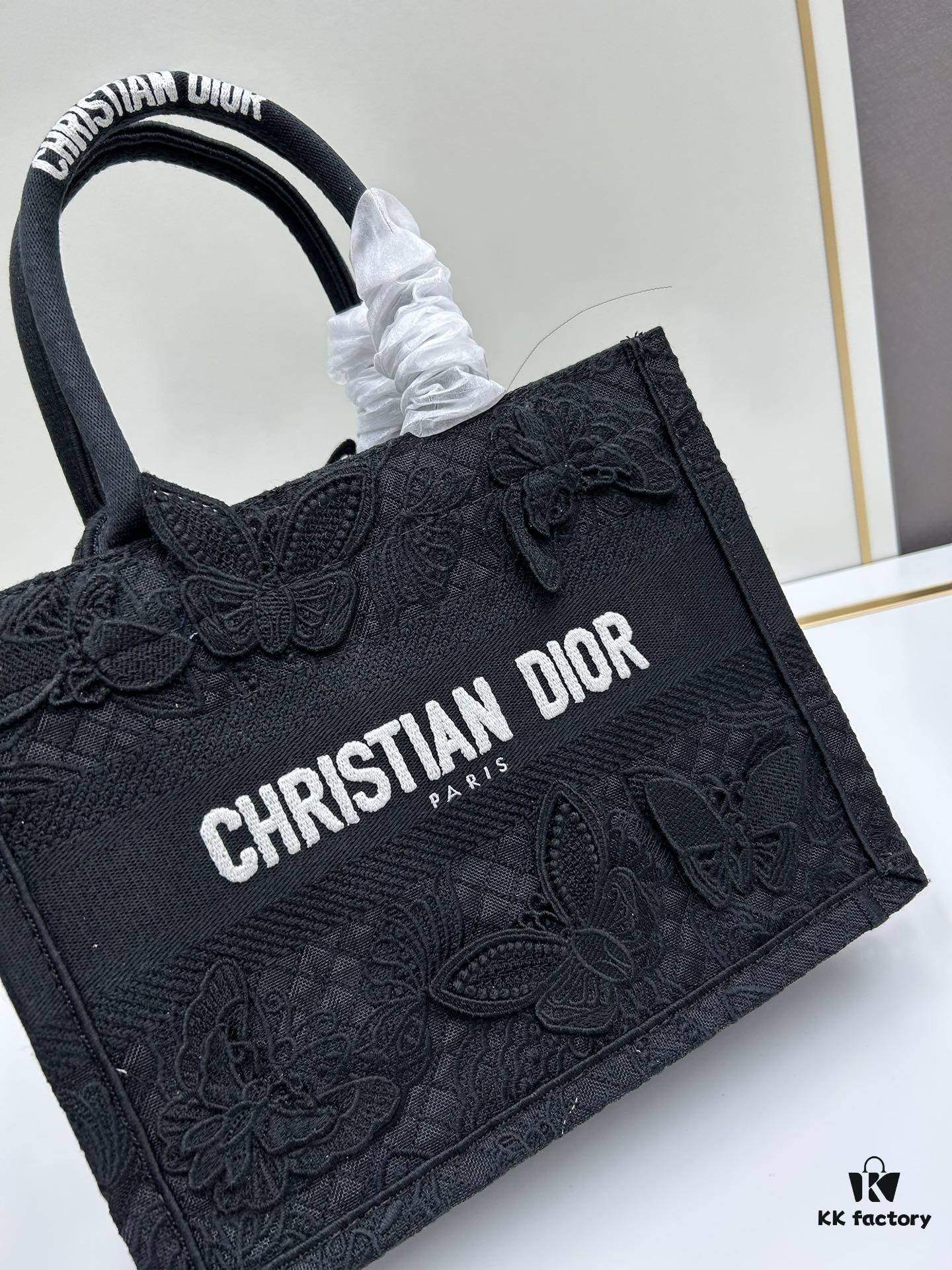 Book Tote Bag with Embroidered Small Size 26.5cm