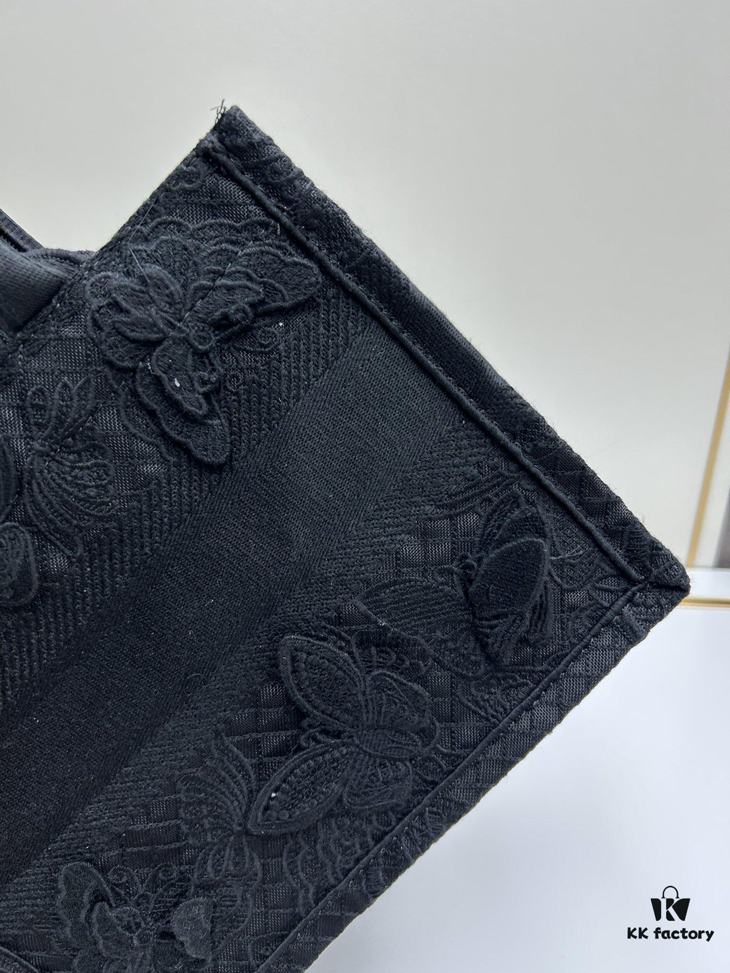 Book Tote Bag with Embroidered Small Size 26.5cm