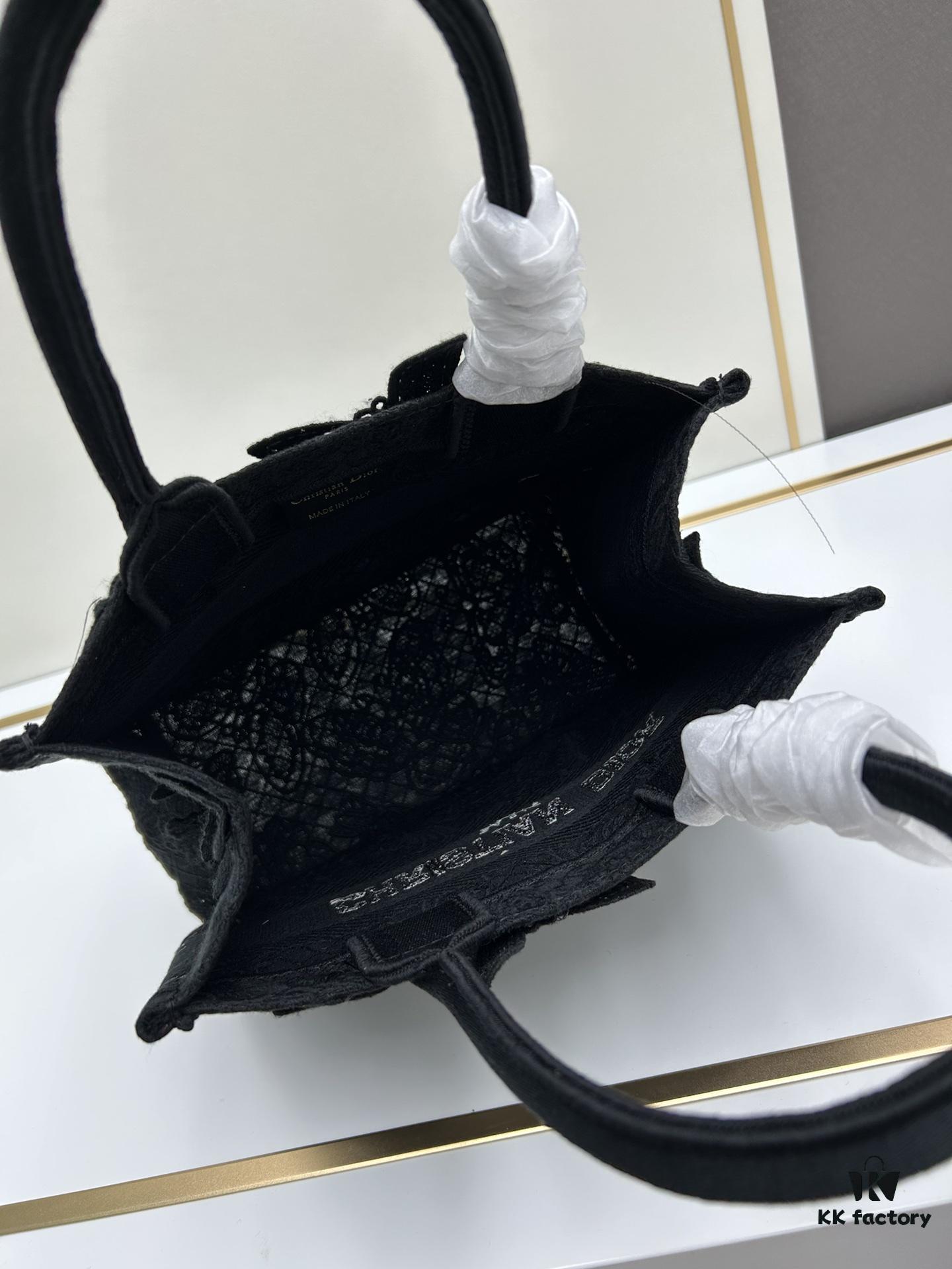 Book Tote Bag with Embroidered Small Size 26.5cm