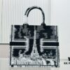 Oversized Original Order Thick Yarn Fabric Dior Book Tote
