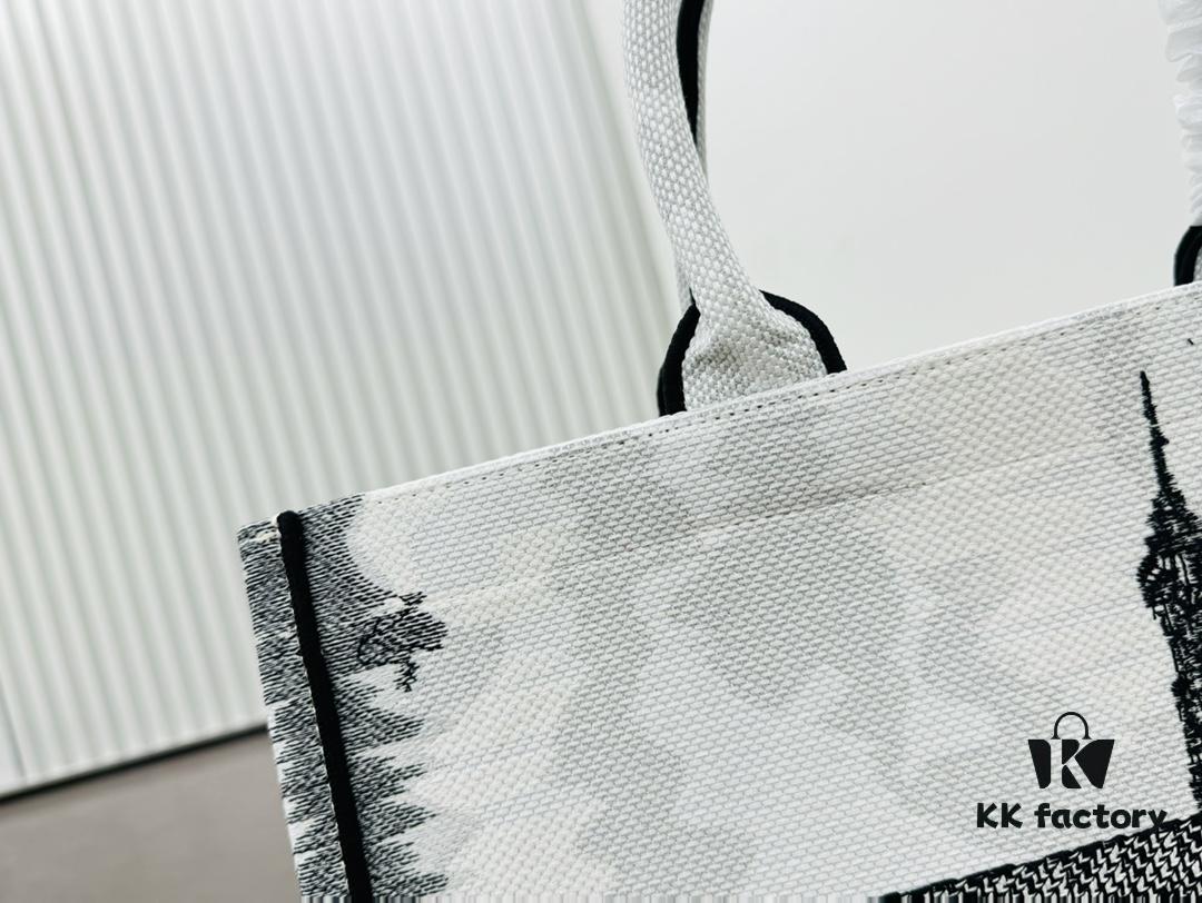 Thick Stitching, Heavy Fabric Original Order Large Size Di0r Book Tote