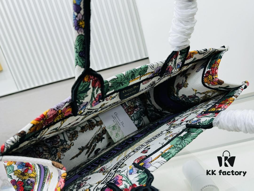 Oversized Original Order Thick Yarn Fabric Dior Book Tote