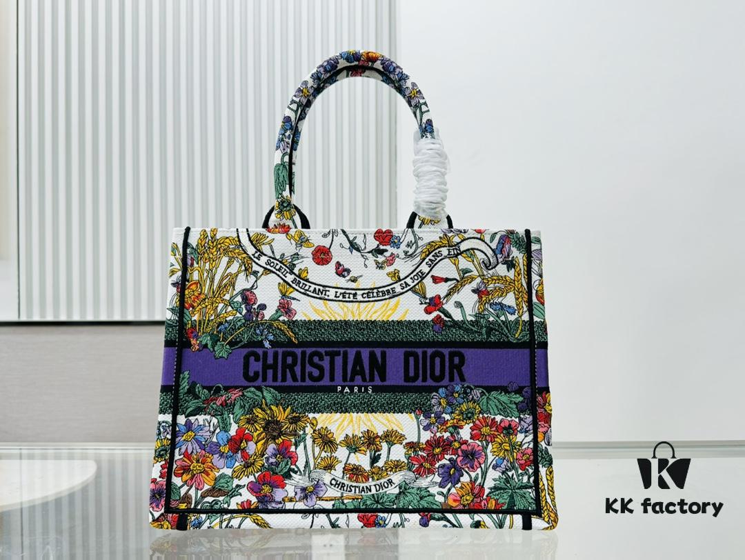 Thick Thread, Heavy Fabric Original Order Medium Di0r Book Tote