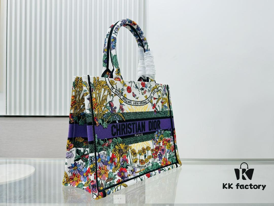 Thick Thread, Heavy Fabric Original Order Medium Di0r Book Tote