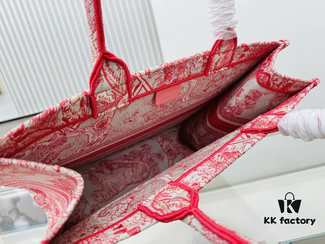 Thick Canvas Original Order Large Size Di0r Book Tote