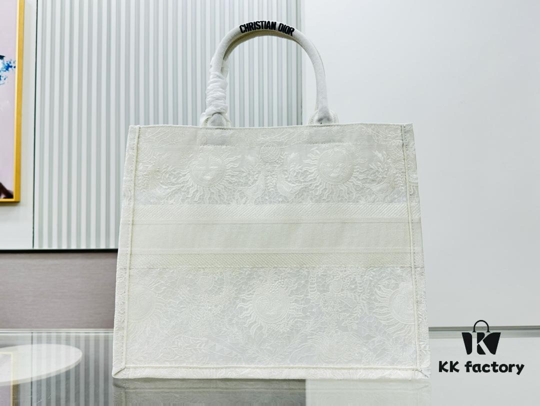 Original Order Thick Yarn Heavy Fabric Large Size Di0r Book Tote