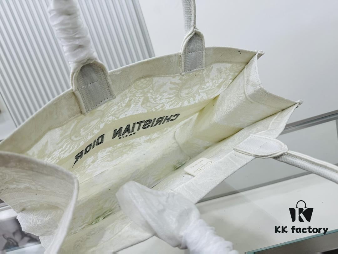 Original Order Thick Yarn Heavy Fabric Large Size Di0r Book Tote