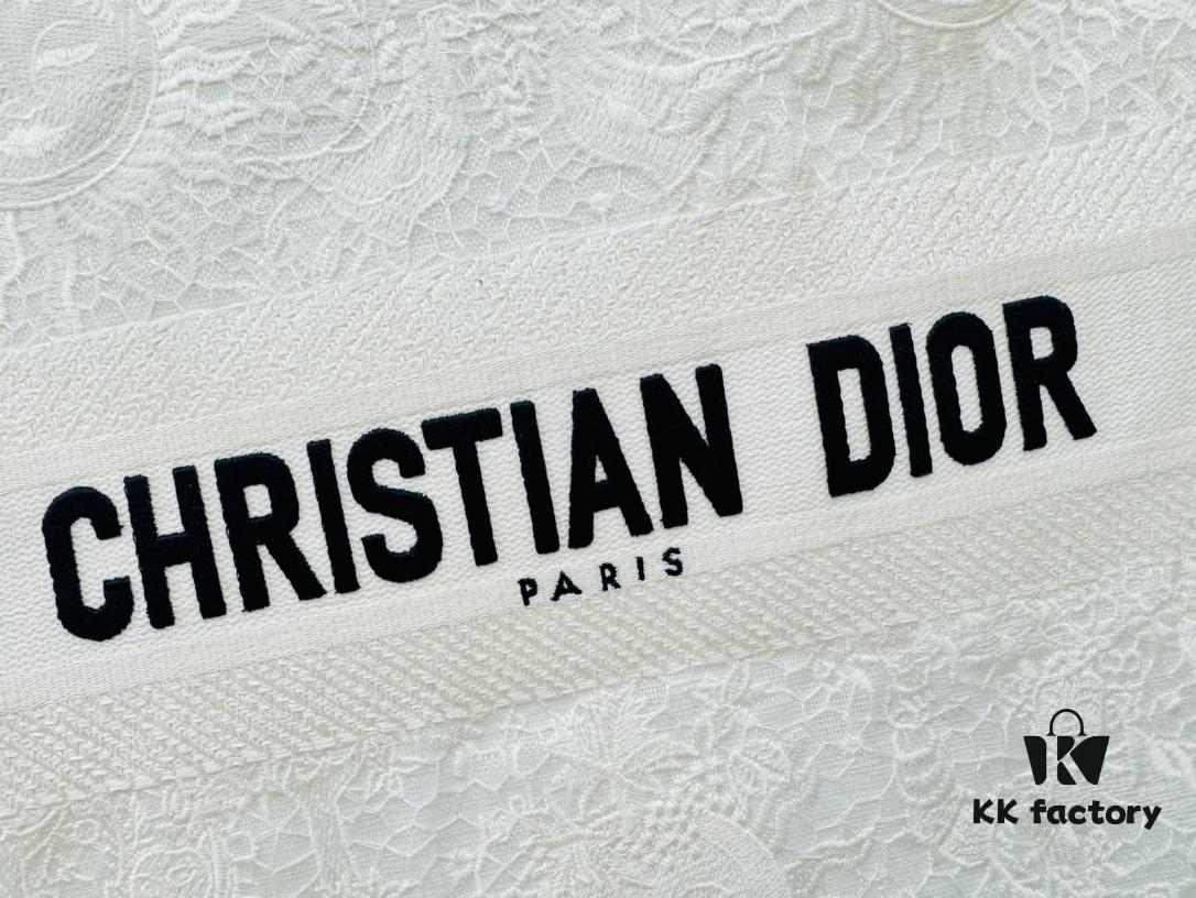 Original Order Thick Yarn Heavy Fabric Large Size Di0r Book Tote