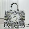 Vintage-style Oversized Dior Book Tote in Thick, Heavyweight Fabric – Original Surplus Stock