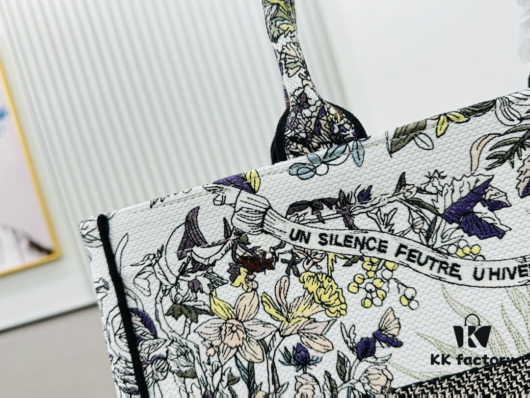 Vintage-style Oversized Dior Book Tote in Thick, Heavyweight Fabric – Original Surplus Stock