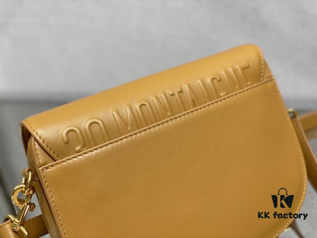 Medium Dior Bobby Handbag in Caramel Smooth Calfskin