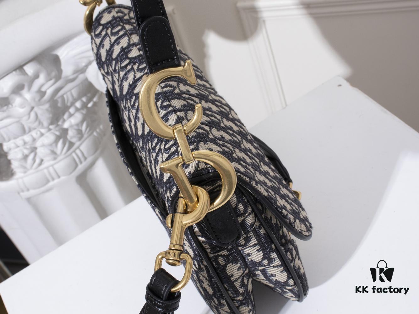 Large Roman Strap Dior Saddle Monogram Collection [Highest Quality Version Online] [Includes Original Strap from Retail Store]