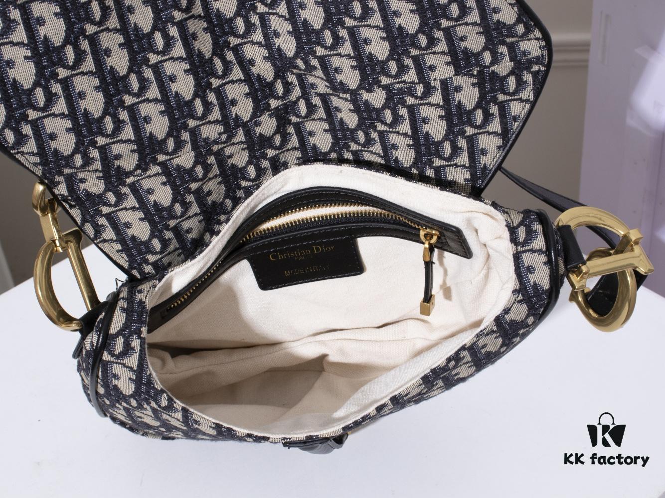 Large Roman Strap Dior Saddle Monogram Collection [Highest Quality Version Online] [Includes Original Strap from Retail Store]