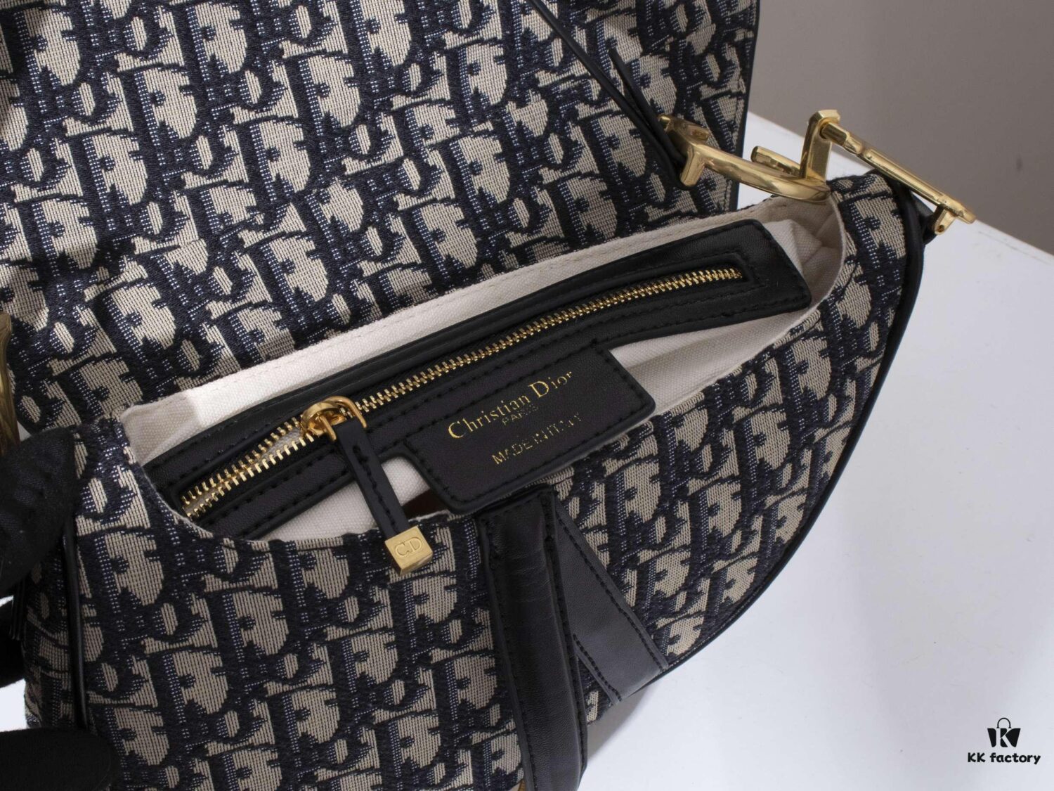 Large Roman Strap Dior Saddle Monogram Collection [Highest Quality Version Online] [Includes Original Strap from Retail Store]
