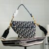 Latest Dior Saddle Bag, Vintage Pattern Collage Edition