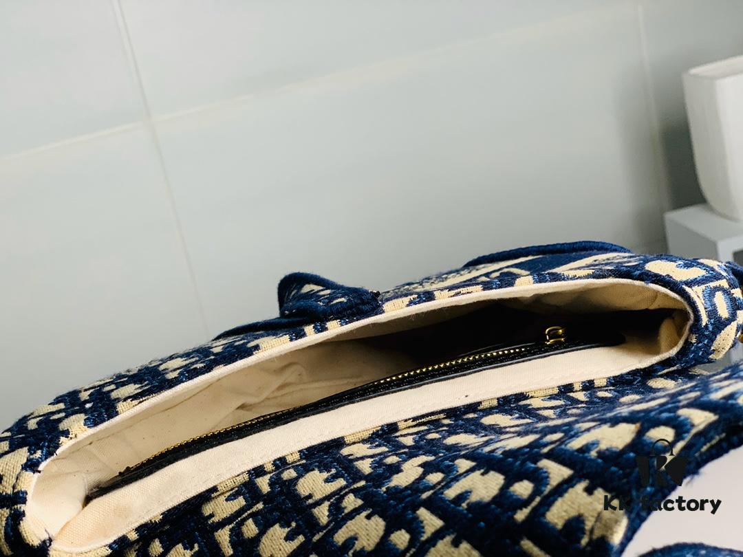 Latest Dior Saddle Bag, Vintage Pattern Collage Edition