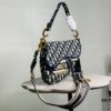 Latest Dior Saddle Bag, Vintage Pattern Collage Edition