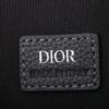 Authentic Dior Crossbody Bag 1SFPO206 (Gray Leather with Silkscreen Logo) - Italian Craftsmanship