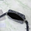 Safari Messenger Bag in Dior Blue CD Diamond Canvas