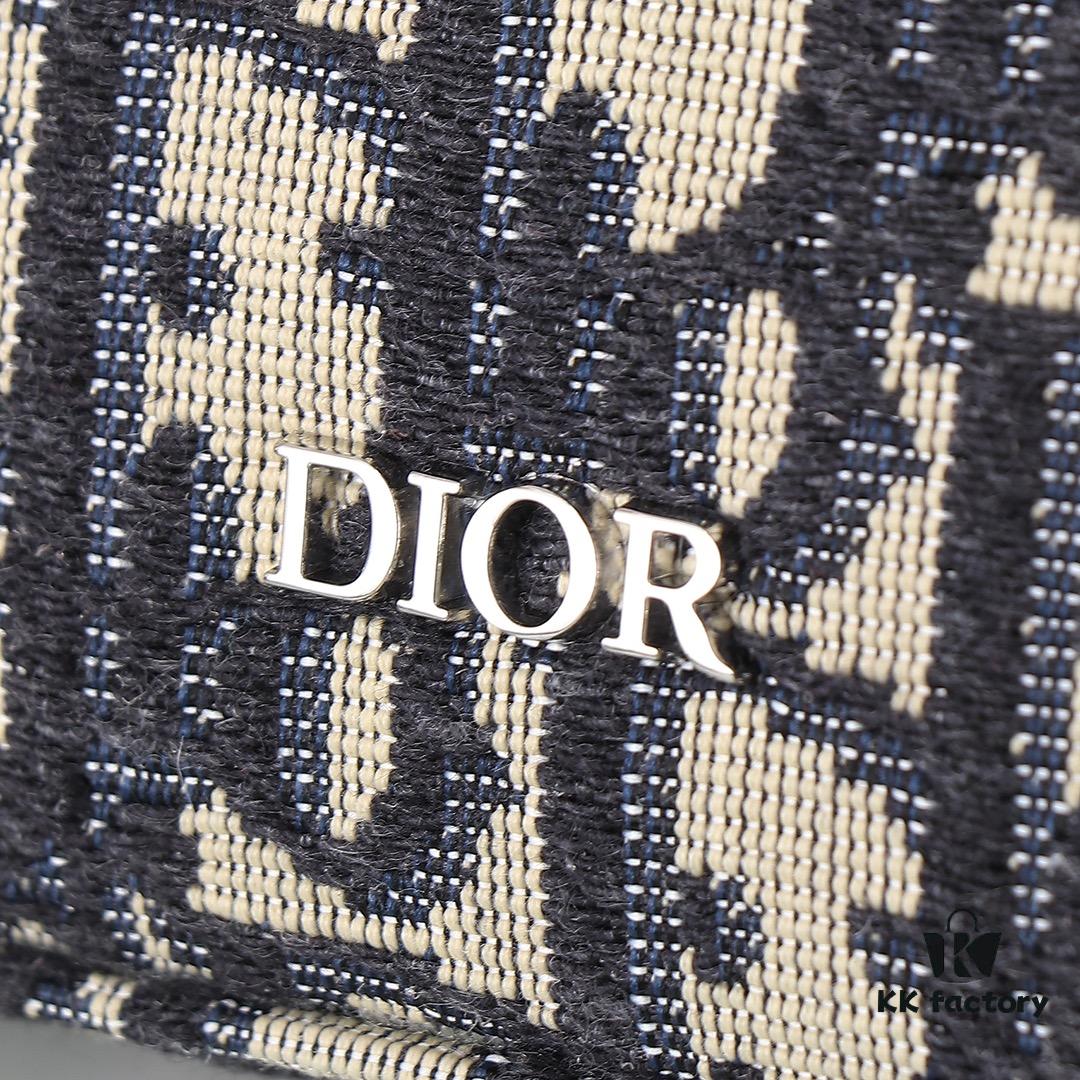 Dior Homme Men's Camera Crossbody Bag, Model 206VPI-H03E (Apricot Jacquard)