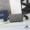 Dior ROLLER DIOR OBLIQUE Men's Shoulder and Crossbody Bag / Cylindrical Bag [Includes Original Retail Box]