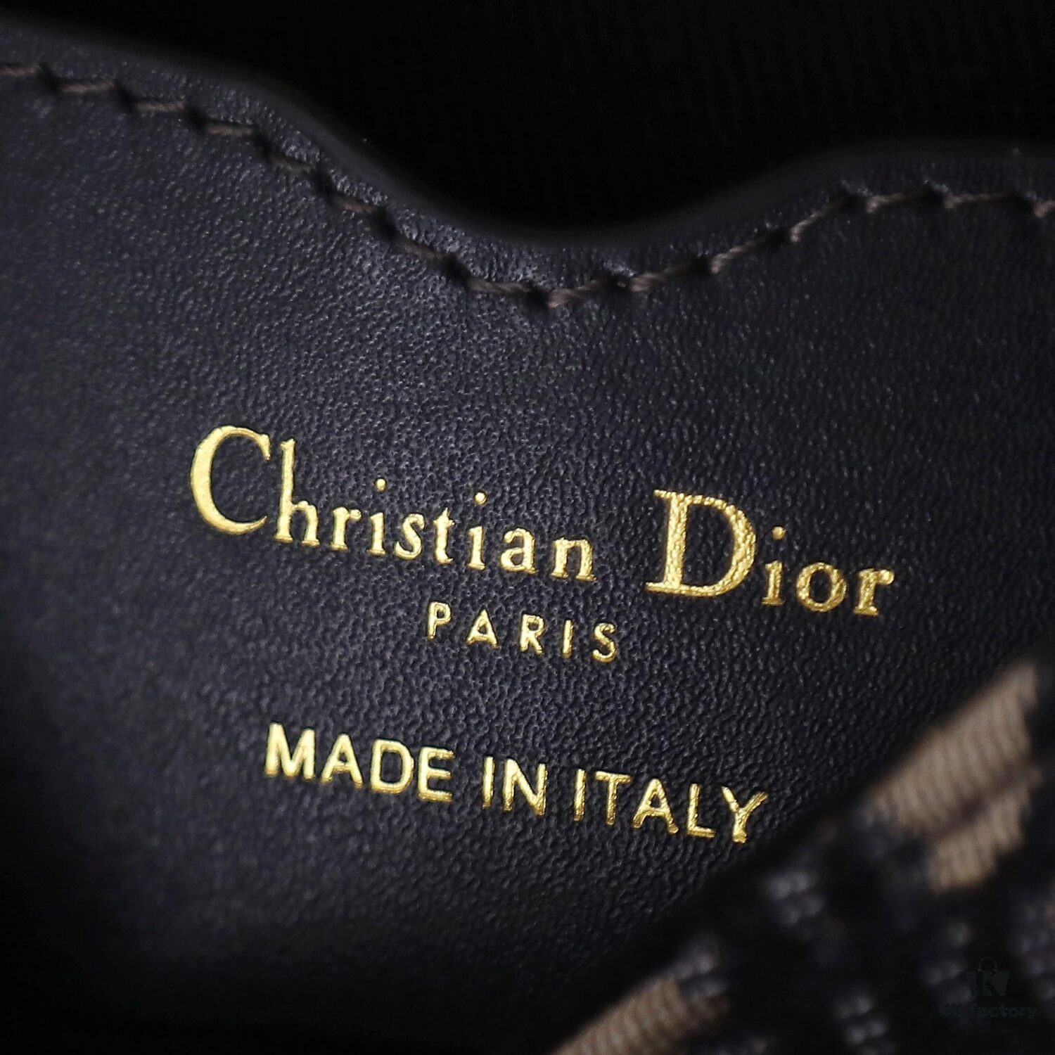 Dior Bobby Medium Shoulder Bag in Black Smooth Calfskin with Vintage Gold-Tone Hardware