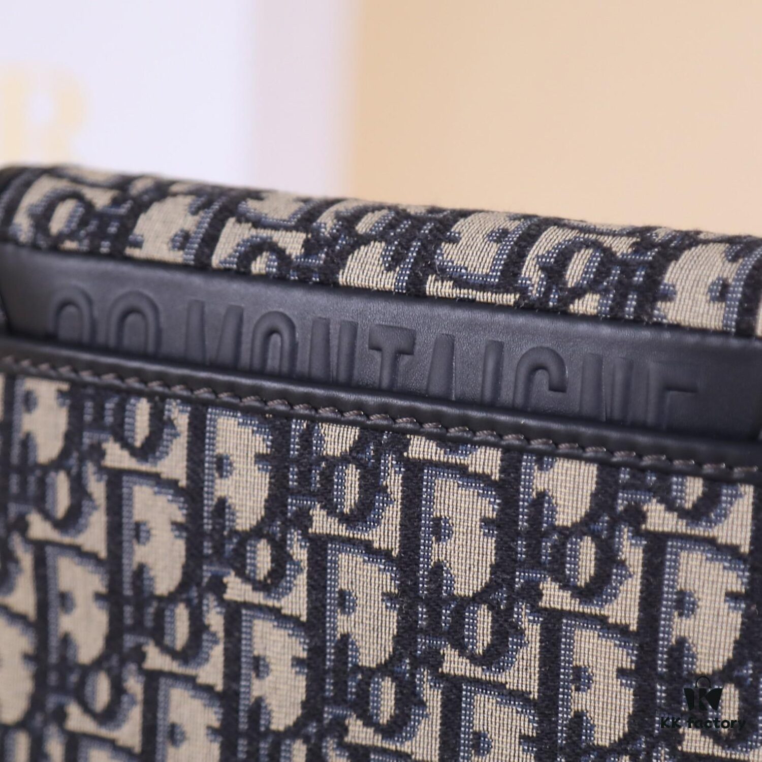 Dior Bobby Medium Shoulder Bag in Black Smooth Calfskin with Vintage Gold Hardware