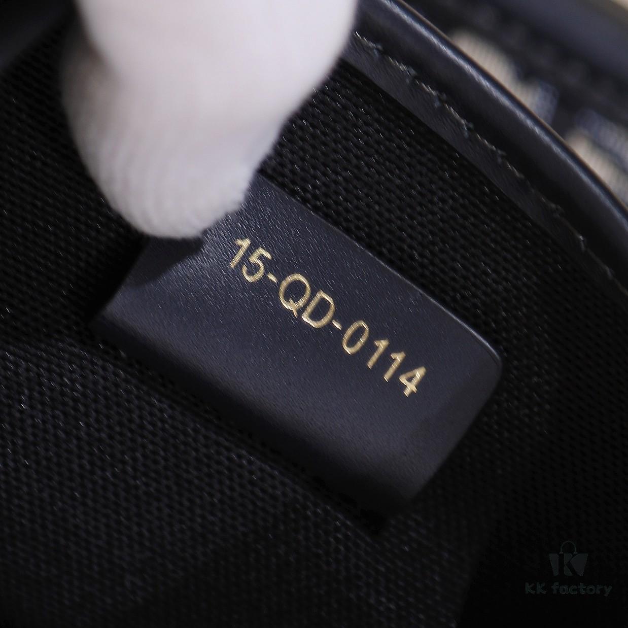 Medium Cest Dior Handbag in Blue Oblique Canvas