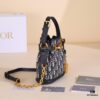 Small Cest Dior Handbag in Blue Oblique Print - Exclusive Channel Stock