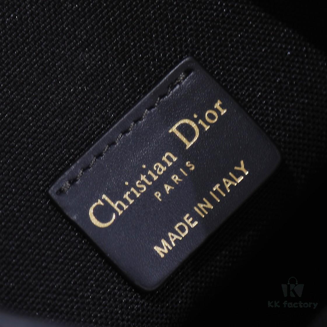 Small Cest Dior Handbag in Blue Oblique Print - Exclusive Channel Stock